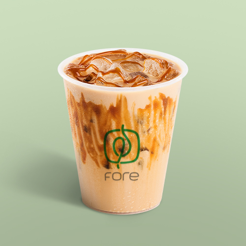 Caramel Praline Macchiato (Iced)
